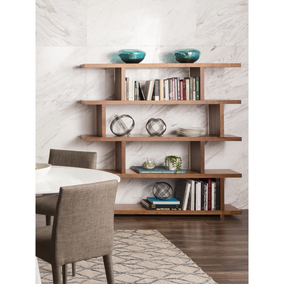 Miri Large Shelf Brown by Moe's Home at Eve Furniture