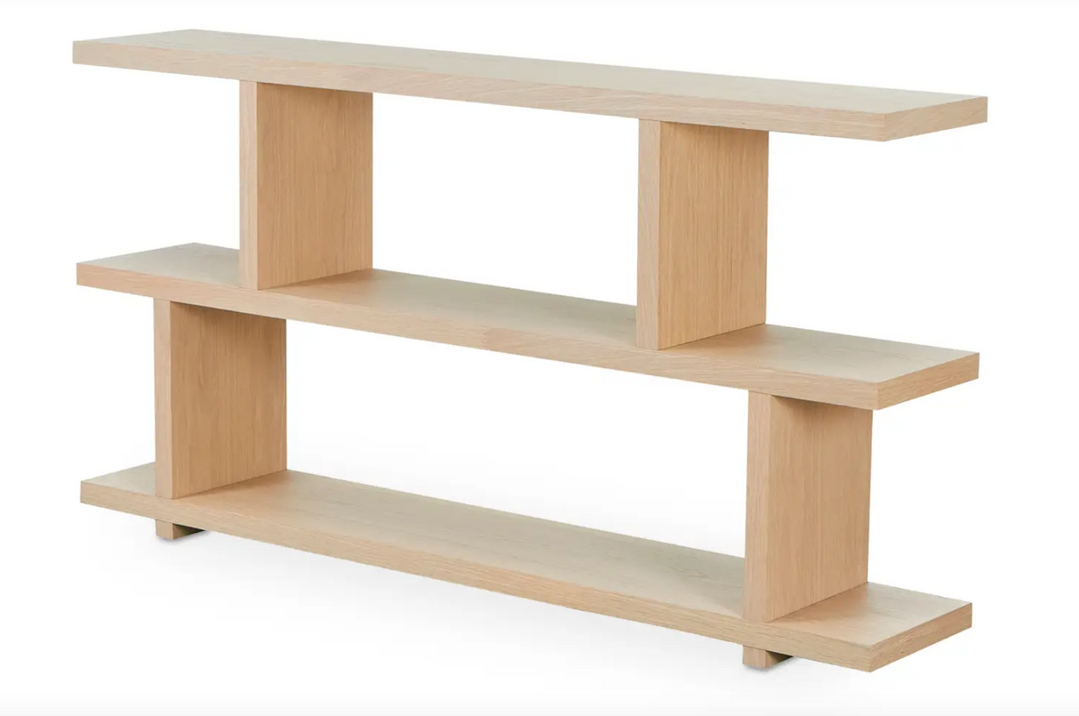 Miri Small Shelf Oak by Moe's Home at Eve Furniture