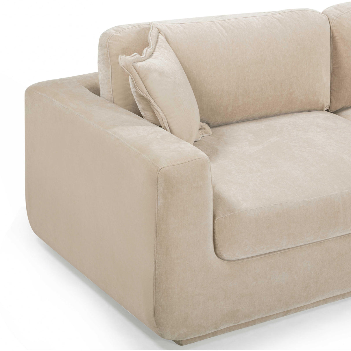 Miri Upcycled Washed Velvet Sofa by TOV Furniture at Eve Furniture
