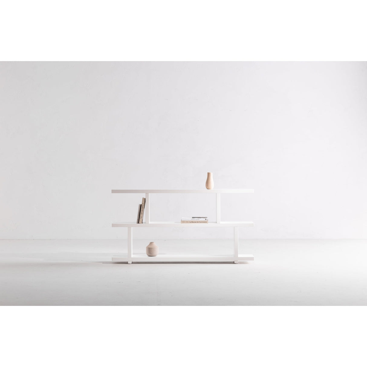Miri White Small Shelf by Moe's Home at Eve Furniture