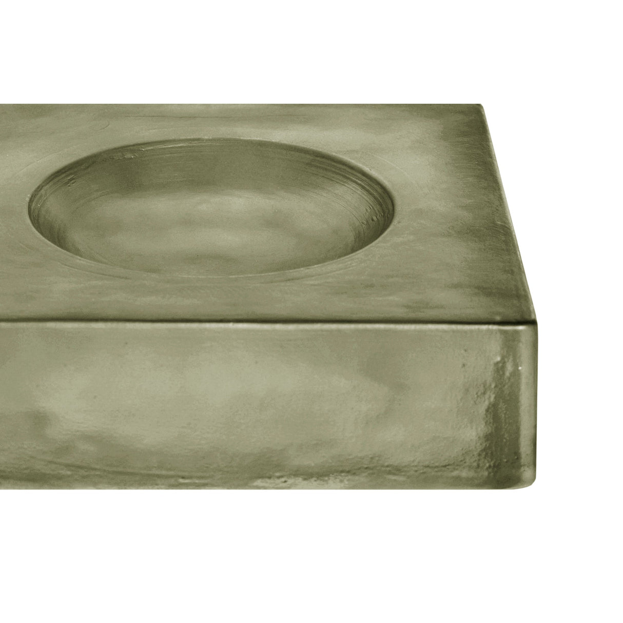 Miro Muted Sage Glass Catchall by MOES at Eve Furniture