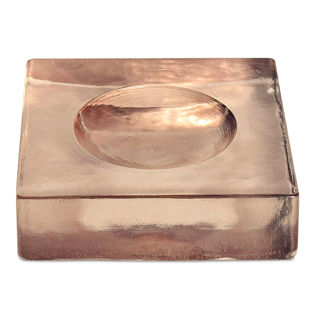 Miro Soft Amber Glass Catchall by MOES at Eve Furniture