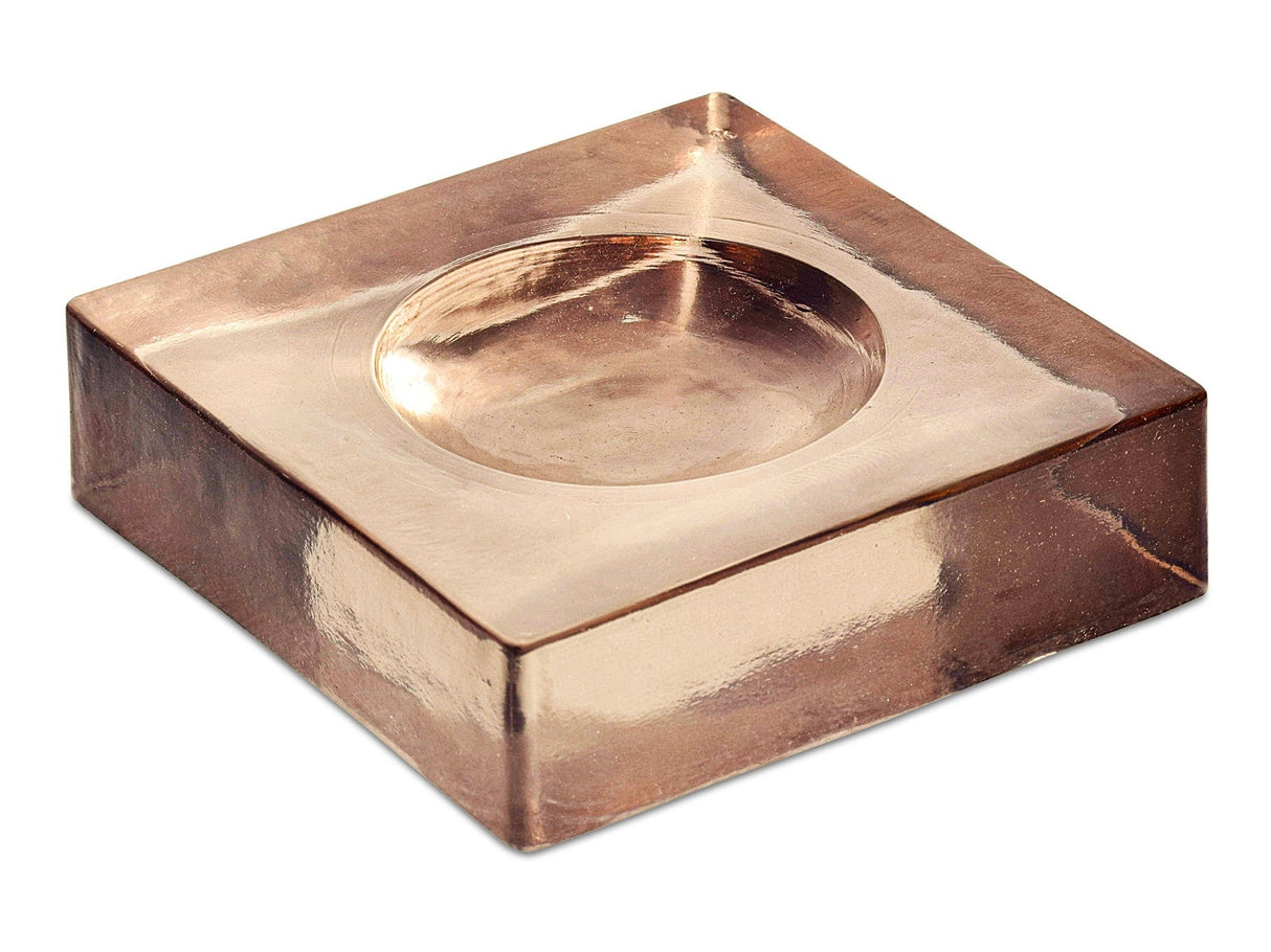 Miro Soft Amber Glass Catchall by MOES at Eve Furniture