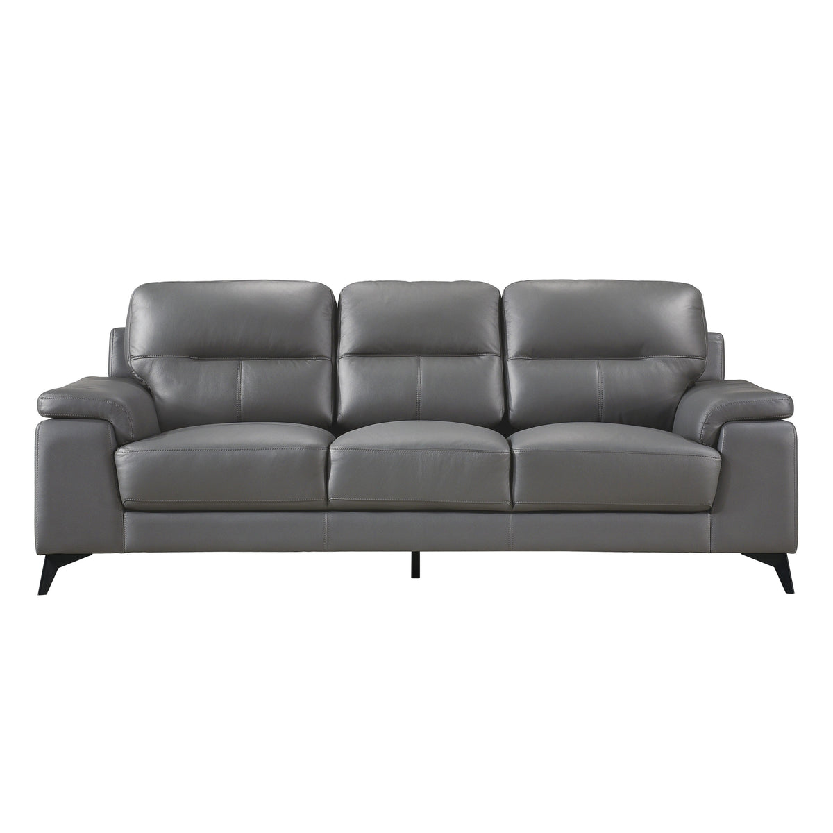 Mischa Dark Gray 2-Piece Living Room Set by Homelegance at Eve Furniture