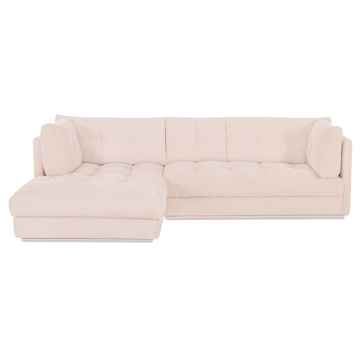Mischa Light Beige Left Sectional by Moe's Home at Eve Furniture