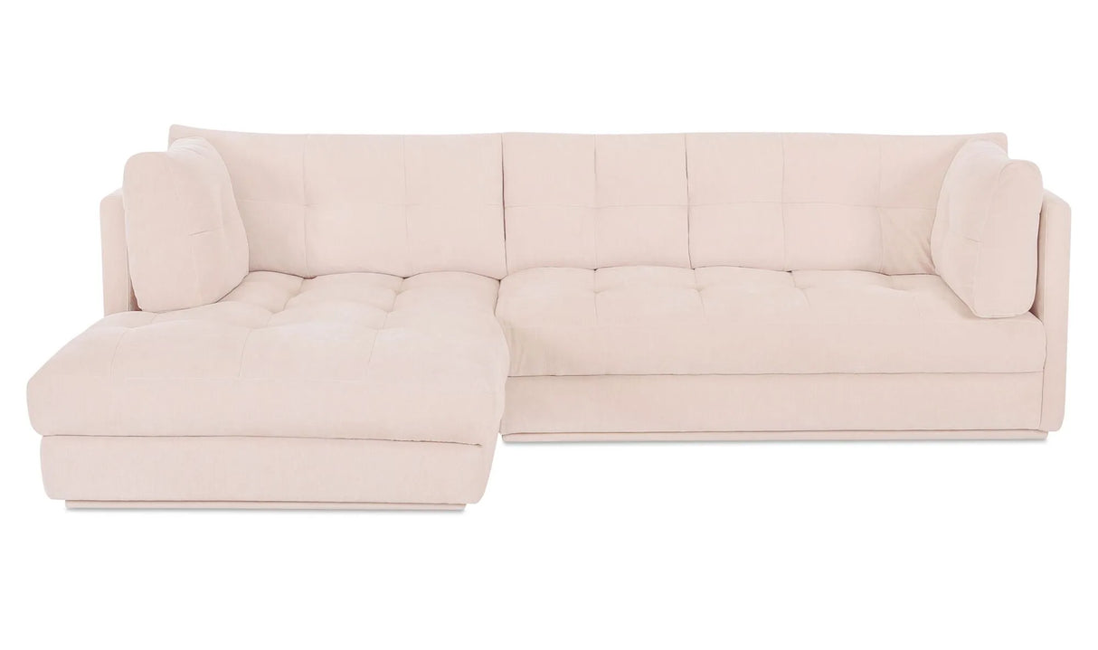 Mischa Sectional Light Beige by Moe's Home at Eve Furniture