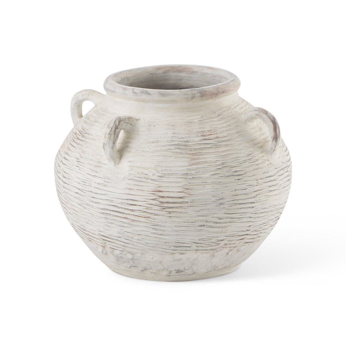 Misha 19.7L x 19.7W x 16.1H Ceramic Floor Vase by Mercana at Eve Furniture