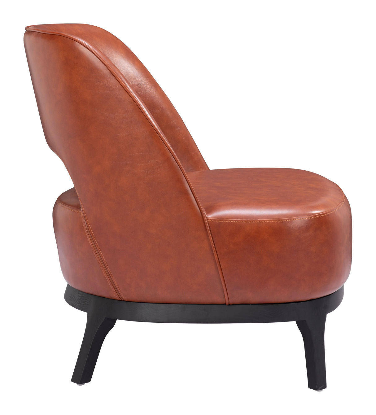 Mistley Brown Accent Chair by Zuomod at Eve Furniture