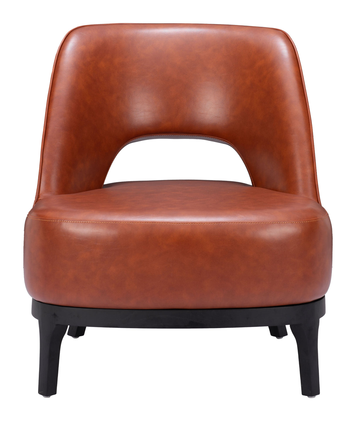 Mistley Brown Accent Chair by Zuomod at Eve Furniture