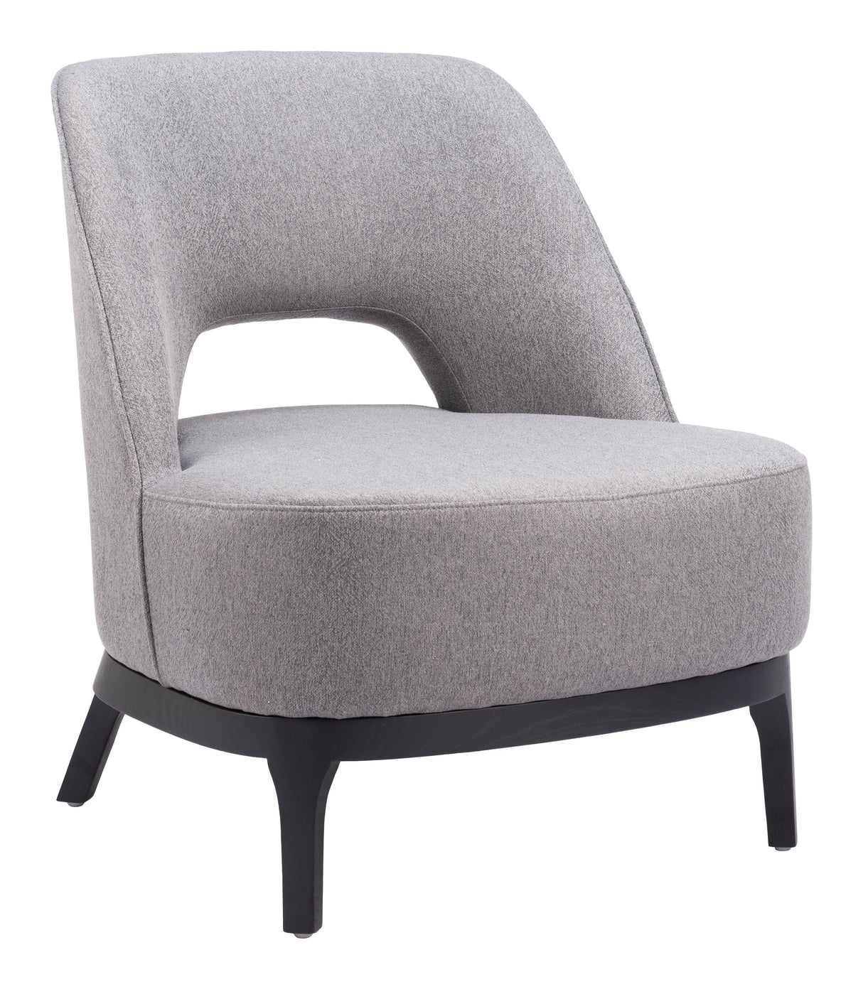 Mistley Gray Accent Chair by Zuomod at Eve Furniture