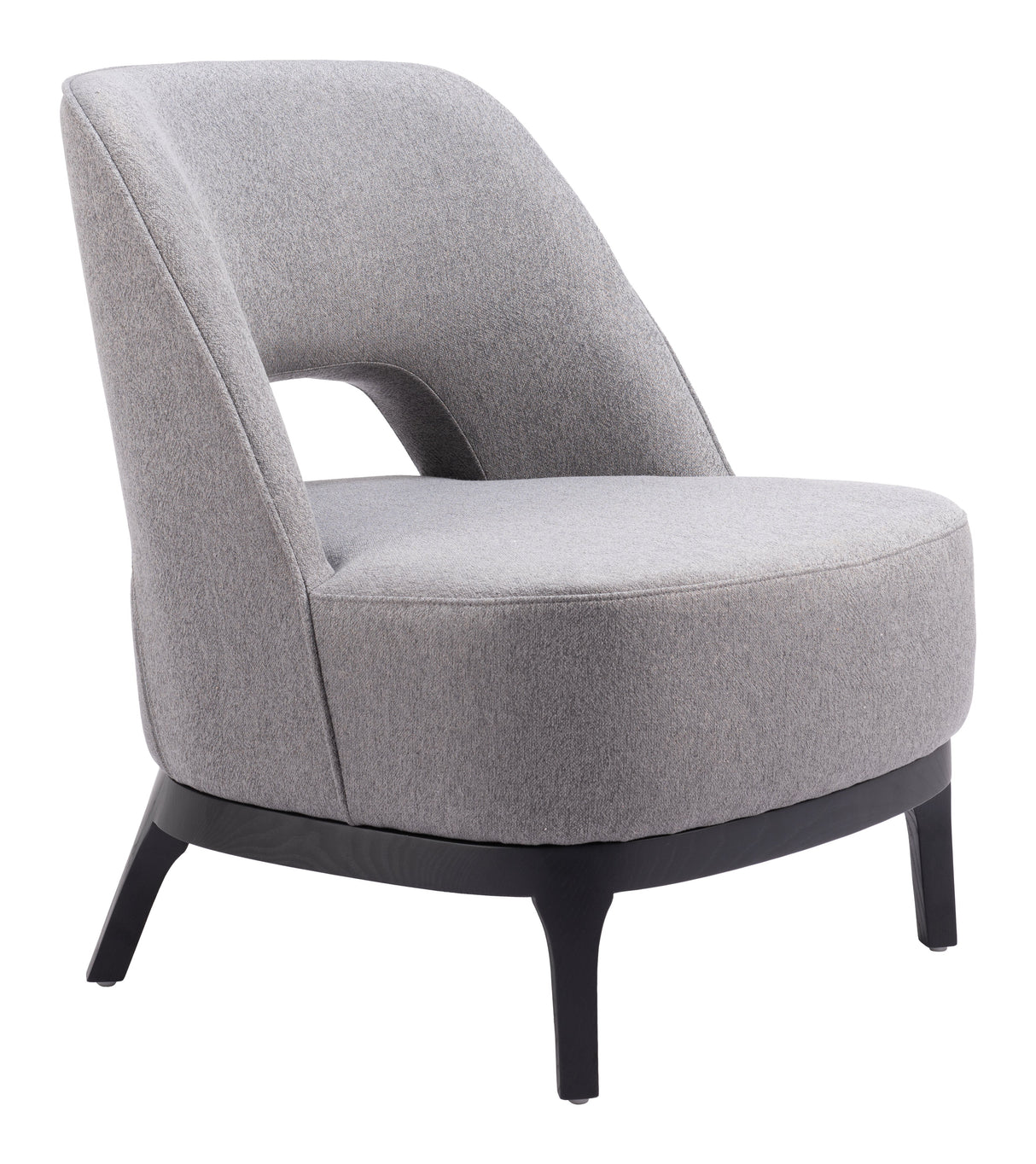 Mistley Gray Accent Chair by Zuomod at Eve Furniture