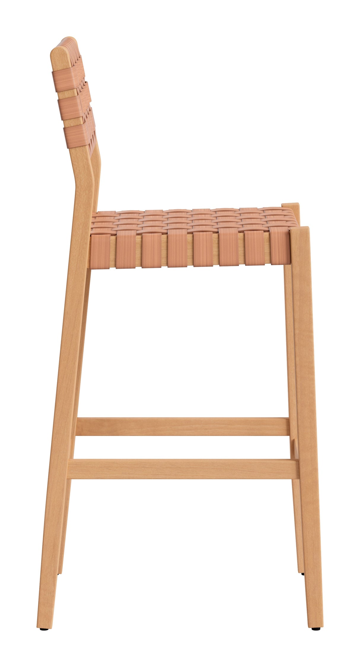 Mizuya Brown Barstool by Zuomod at Eve Furniture