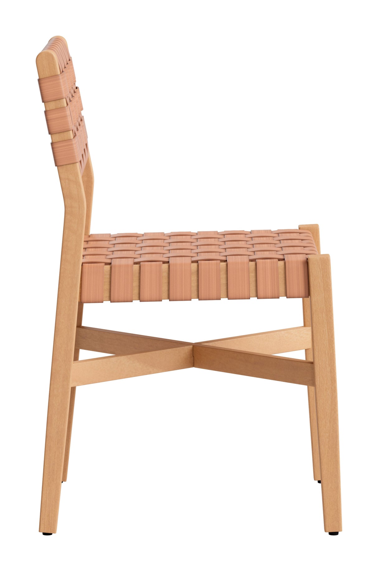 Mizuya Brown Outdoor Dining Chair by Zuomod at Eve Furniture