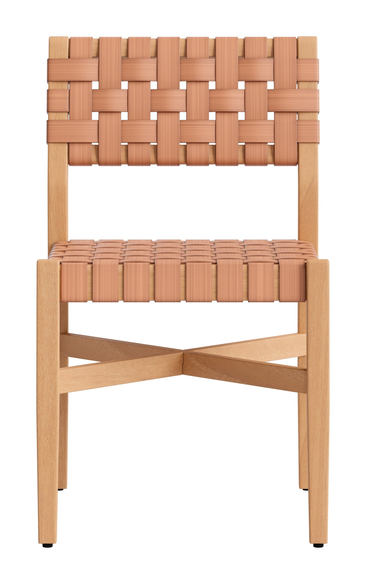 Mizuya Brown Outdoor Dining Chair by Zuomod at Eve Furniture
