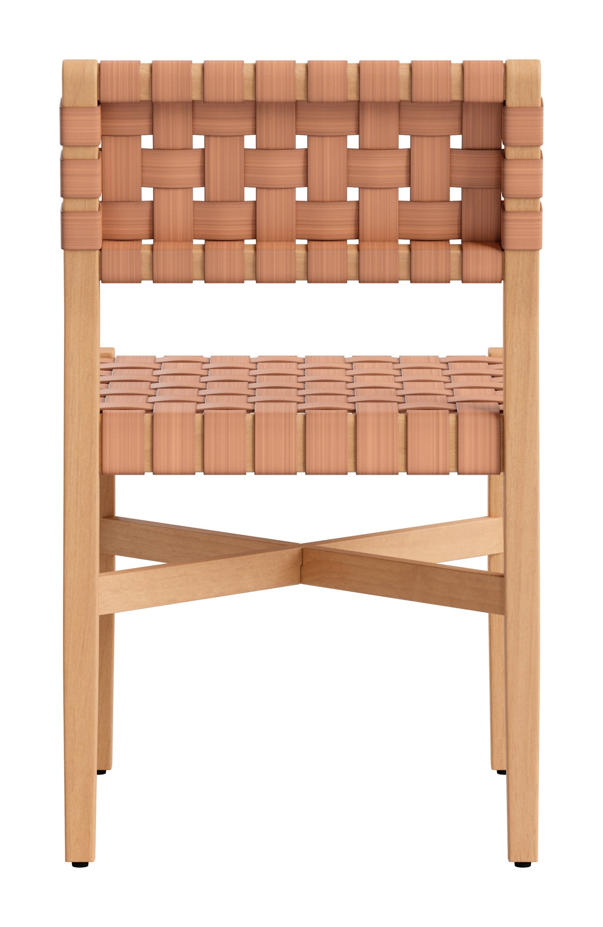 Mizuya Brown Outdoor Dining Chair by Zuomod at Eve Furniture