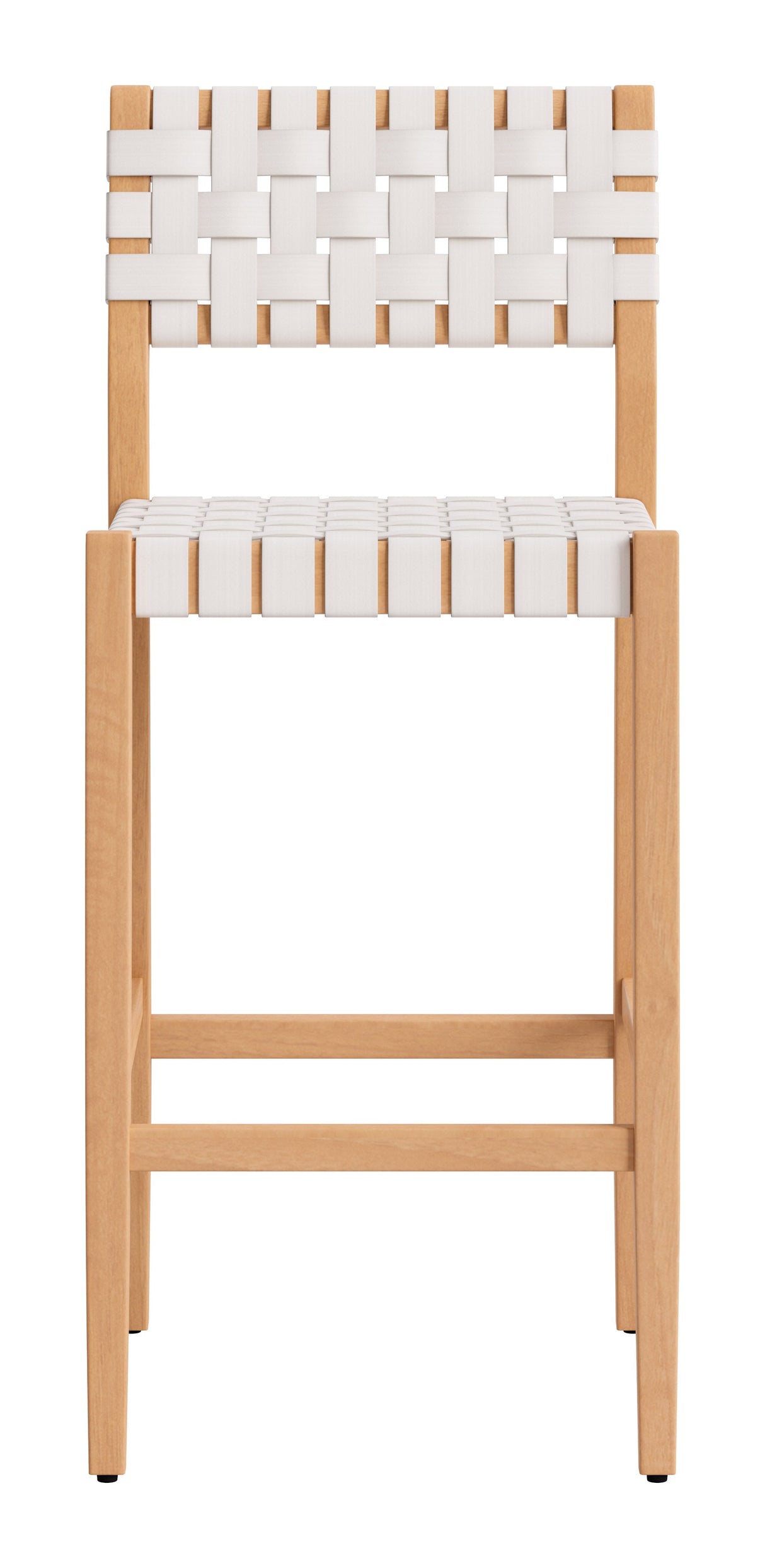 Mizuya White Barstool by Zuomod at Eve Furniture