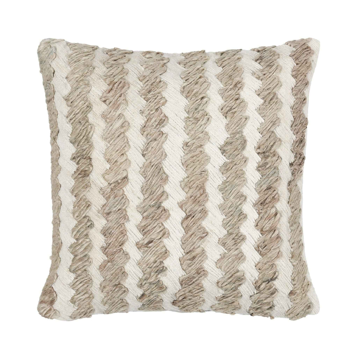 ML Burrows Ivory Multi 18x18 Throw Pillow (Set of 2) by Classic Home at Eve Furniture