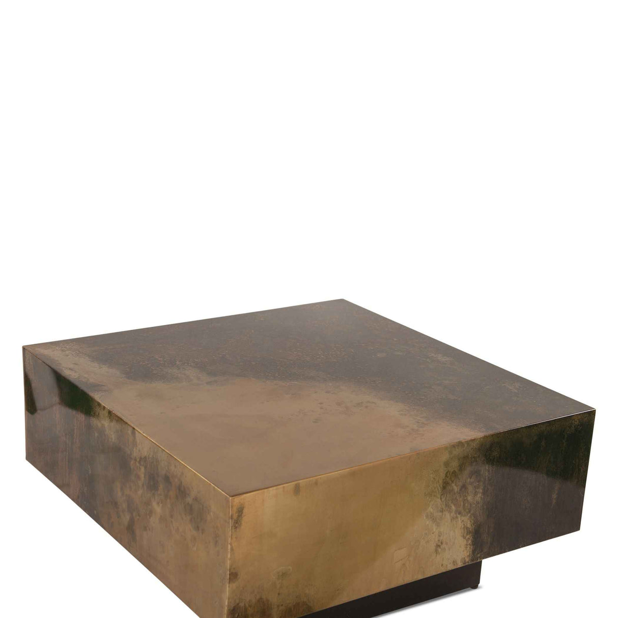 Moab 35" Coffee Table in Oxidized Copper by Home Trends & Design at Eve Furniture