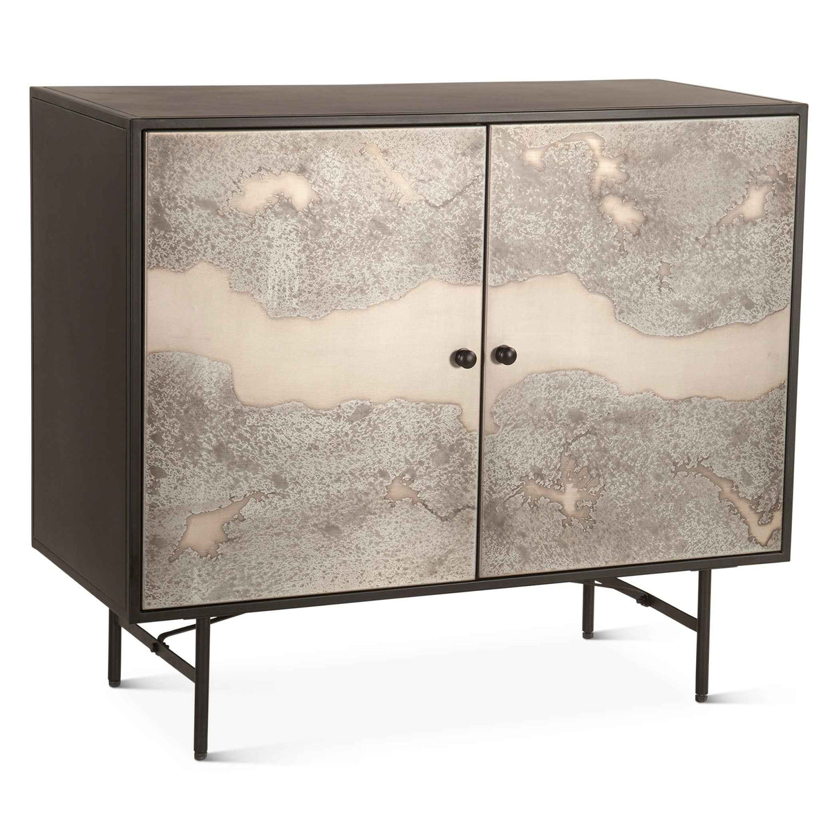Moab 39" Bar Cabinet in Oxidized Black by Home Trends & Design at Eve Furniture