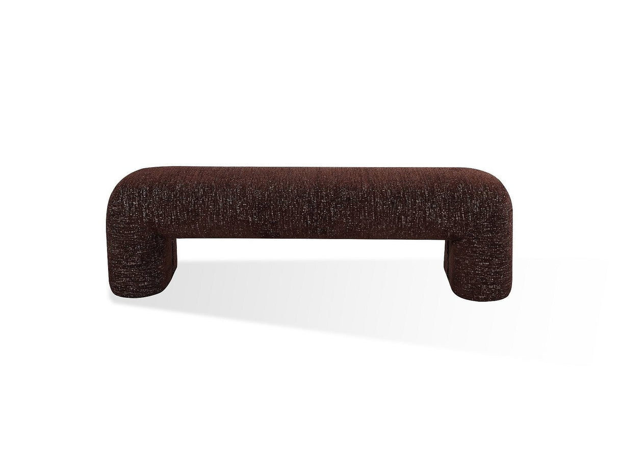 Mocoa Mongoose Fully Upholstered Bench by Modus Furniture at Eve Furniture