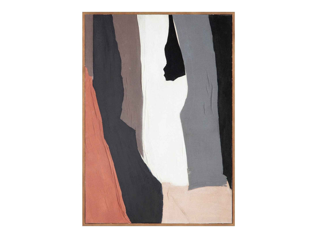 Moda Multicolor 2 Framed Painting