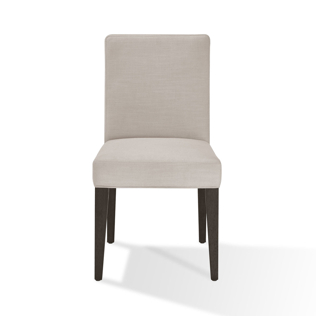 Modesto Upholstered Side Chair in Abalone Linen and French Roast (Set of 2) by Modus Furniture at Eve Furniture