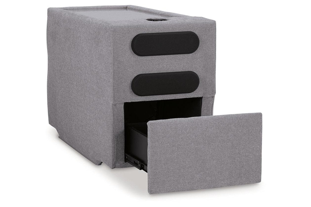 Modmax Granite 6-Piece Sectional with RAF Chaise by Ashley at Eve Furniture
