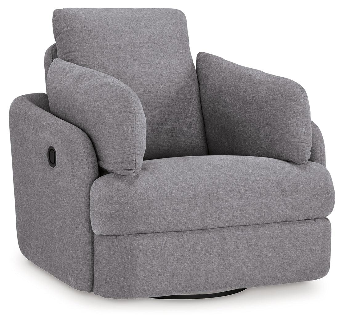Modmax Granite Swivel Glider Chair by Ashley at Eve Furniture