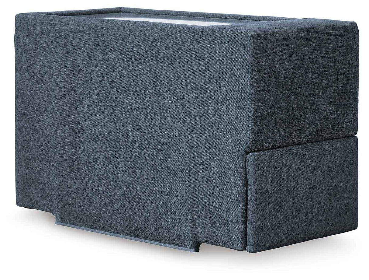 Modmax Ink 3-Piece Sectional Sofa and 2-Piece Sectional Loveseat by Ashley at Eve Furniture