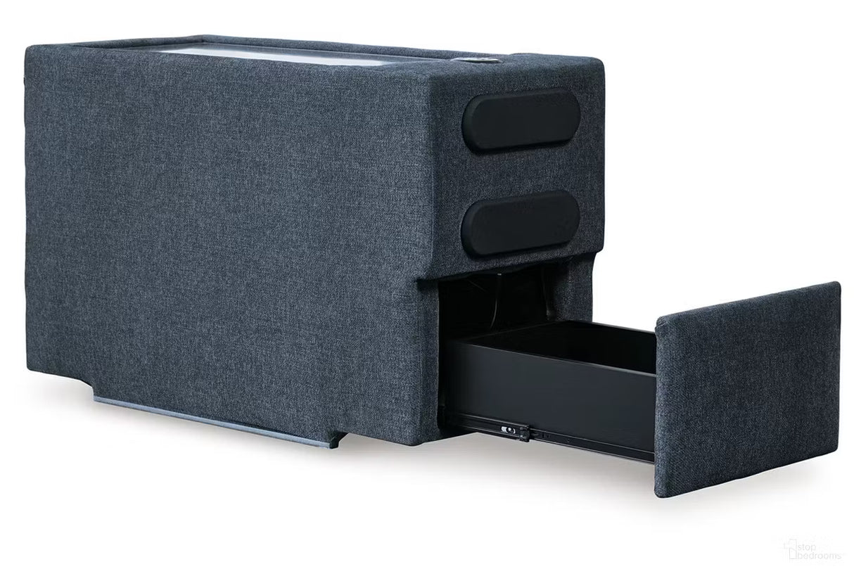 Modmax Ink 4-Piece Sectional with Ottoman by Ashley at Eve Furniture
