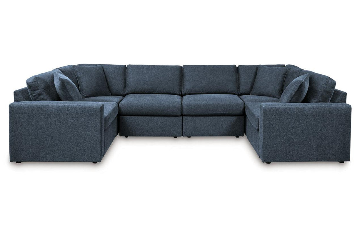 Modmax Ink 6-Piece Performance Fabric Modular Sectional by Ashley at Eve Furniture