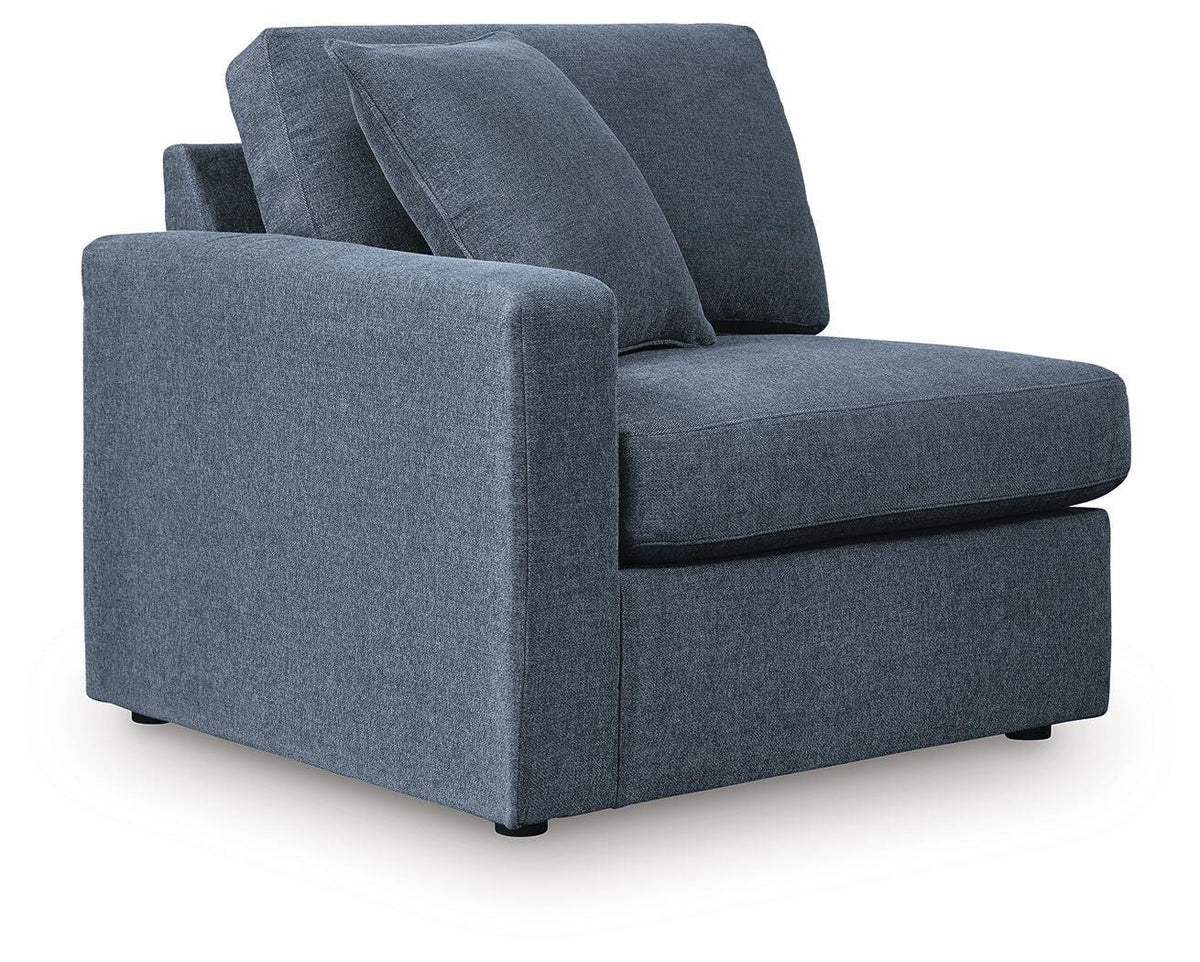 Modmax Ink 8-Piece Sectional with RAF Storage Chaise and Audio Consoles by Ashley at Eve Furniture