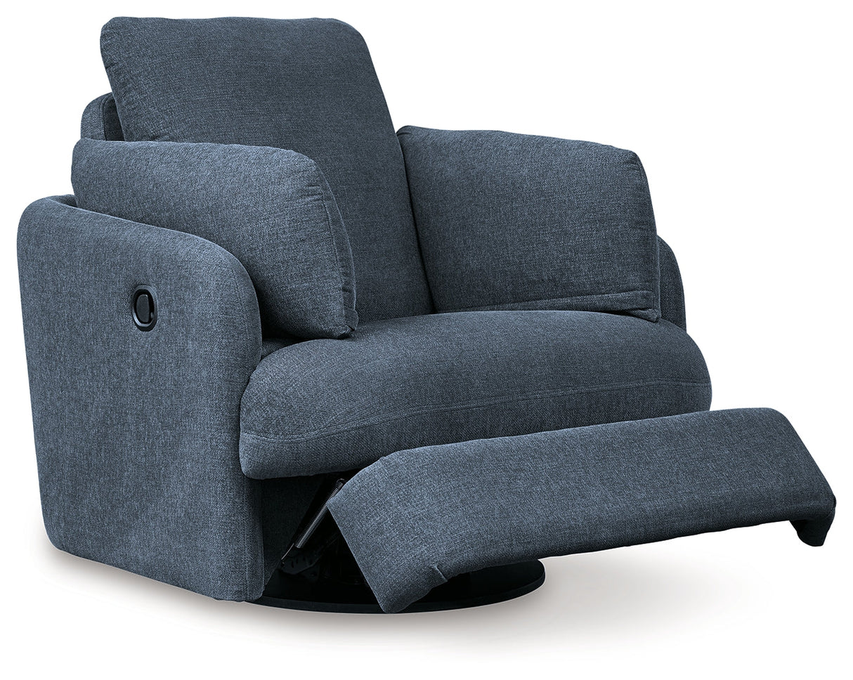 Modmax Ink Swivel Glider Recliner by Ashley at Eve Furniture
