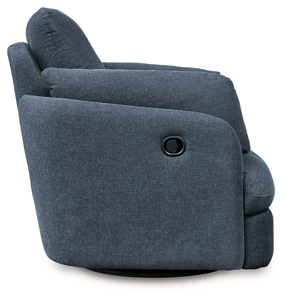 Modmax Ink Swivel Glider Recliner by Ashley at Eve Furniture
