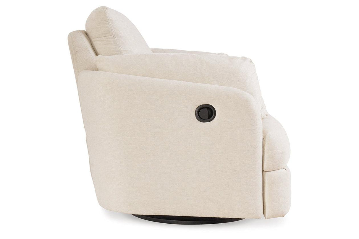 Modmax Oyster 5-Piece Sectional and Swivel Glider Recliner by Ashley at Eve Furniture