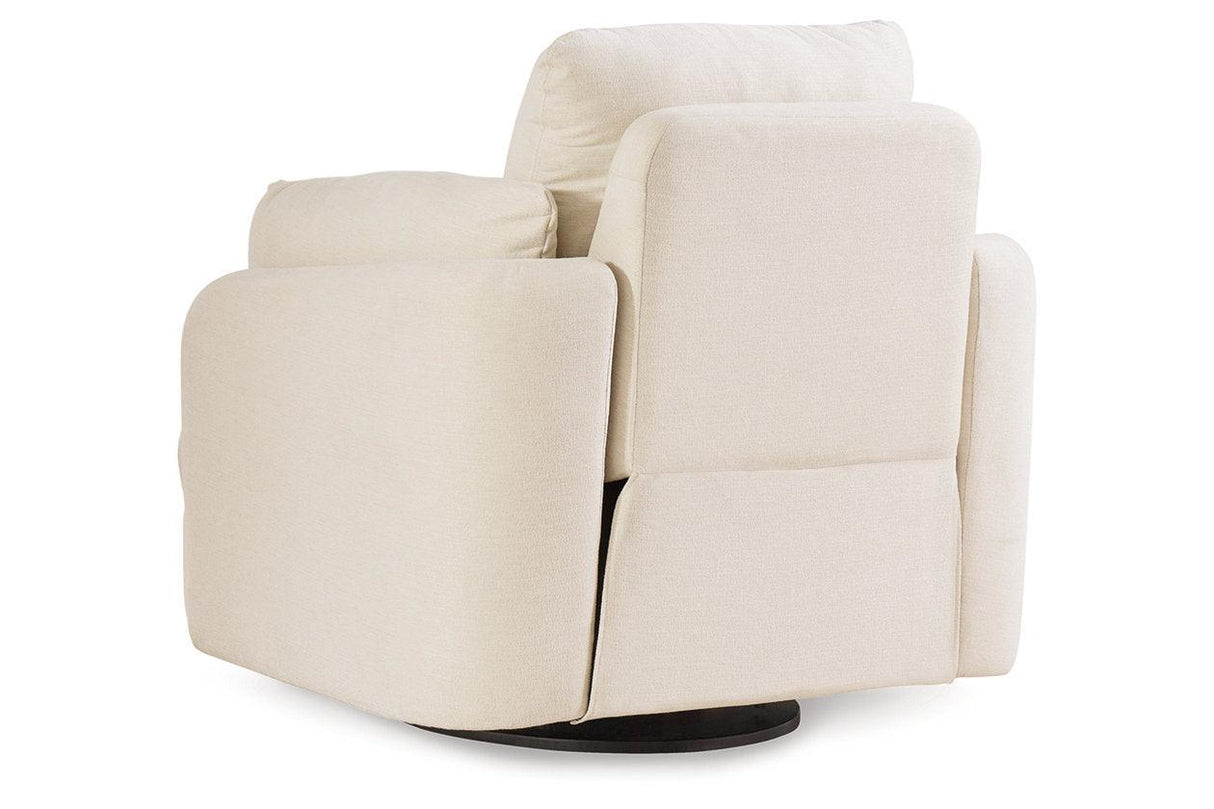 Modmax Oyster 5-Piece Sectional and Swivel Glider Recliner by Ashley at Eve Furniture