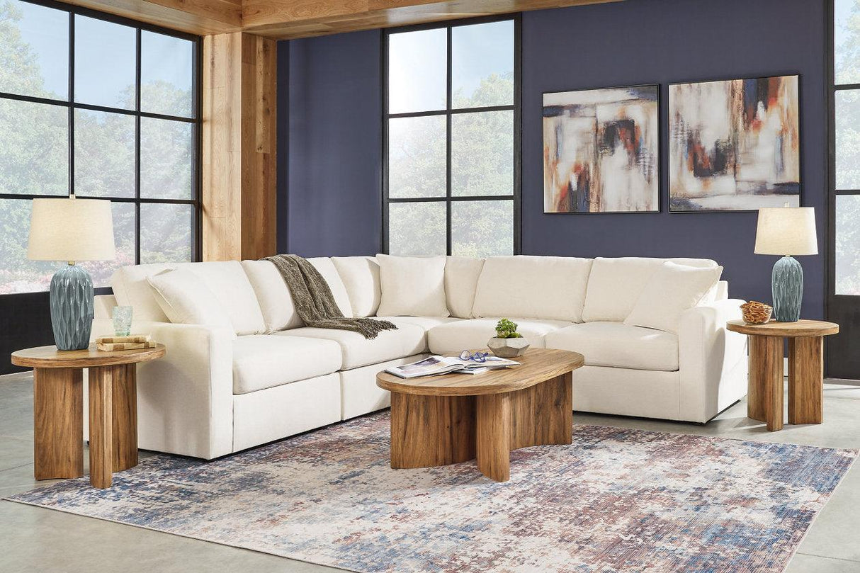 Modmax Oyster 5-Piece Sectional by Ashley at Eve Furniture