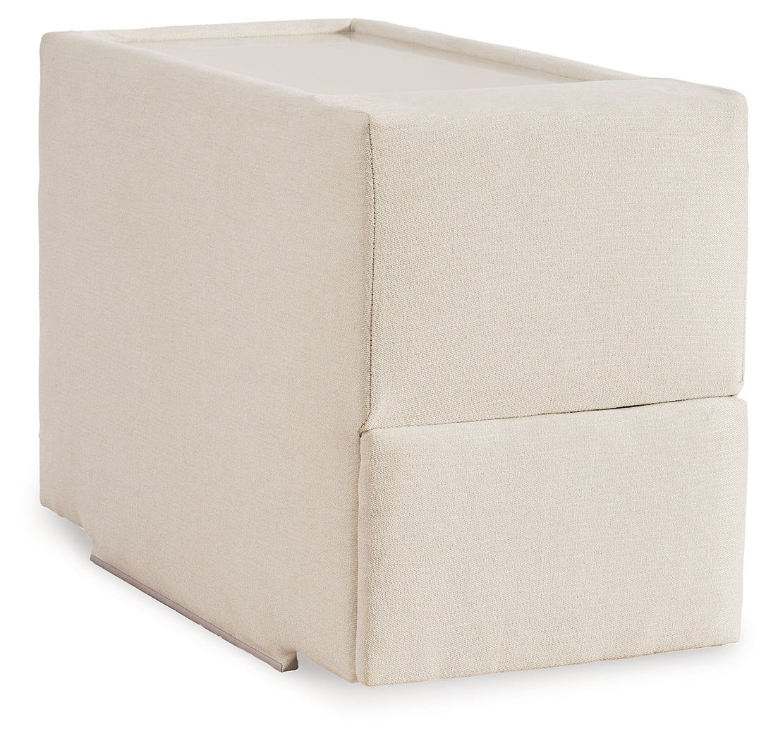 Modmax Oyster 6-Piece LAF Sectional with Ottoman by Ashley at Eve Furniture