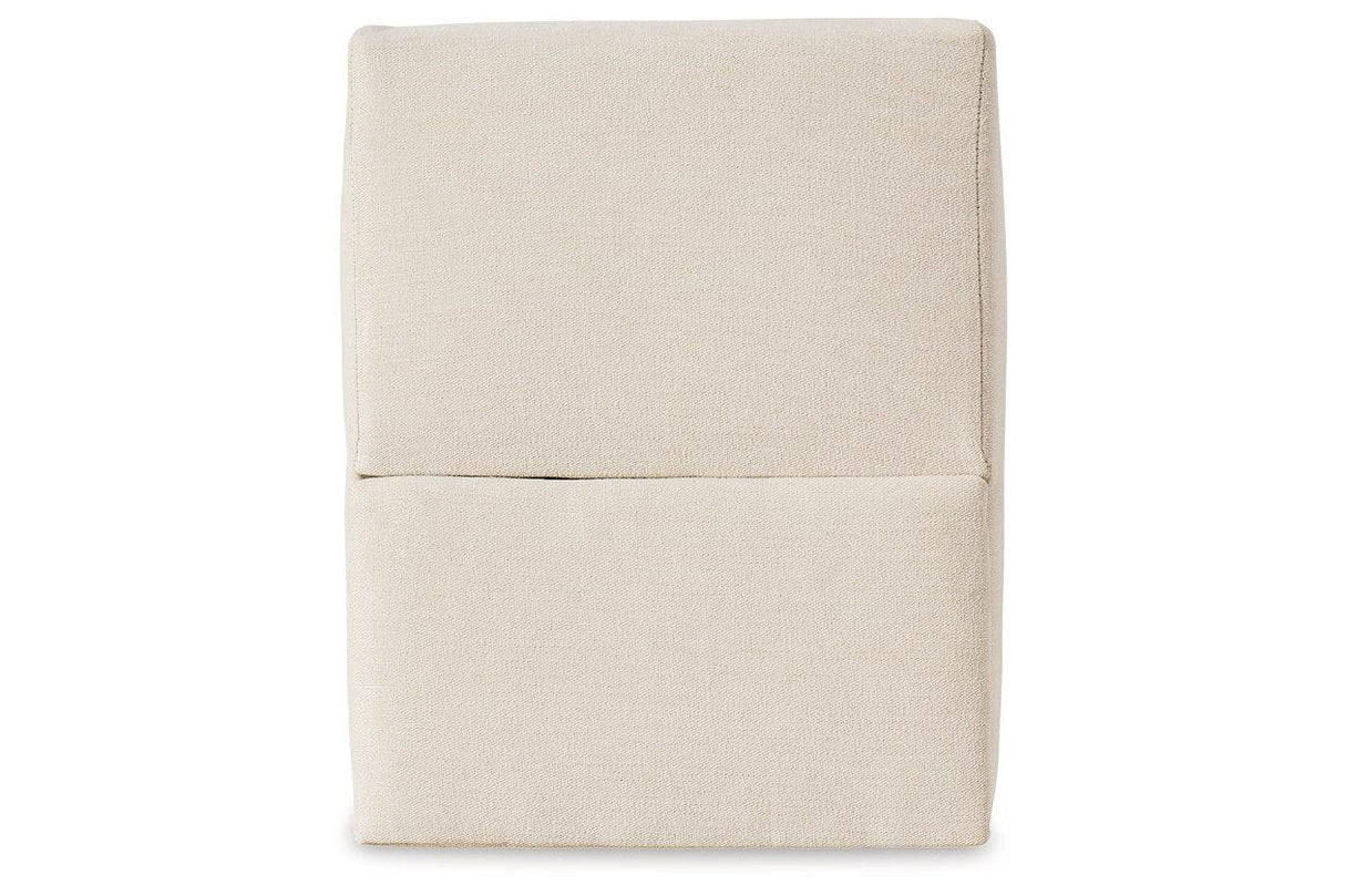 Modmax Oyster 6-Piece Sectional and Swivel Glider Recliner by Ashley at Eve Furniture