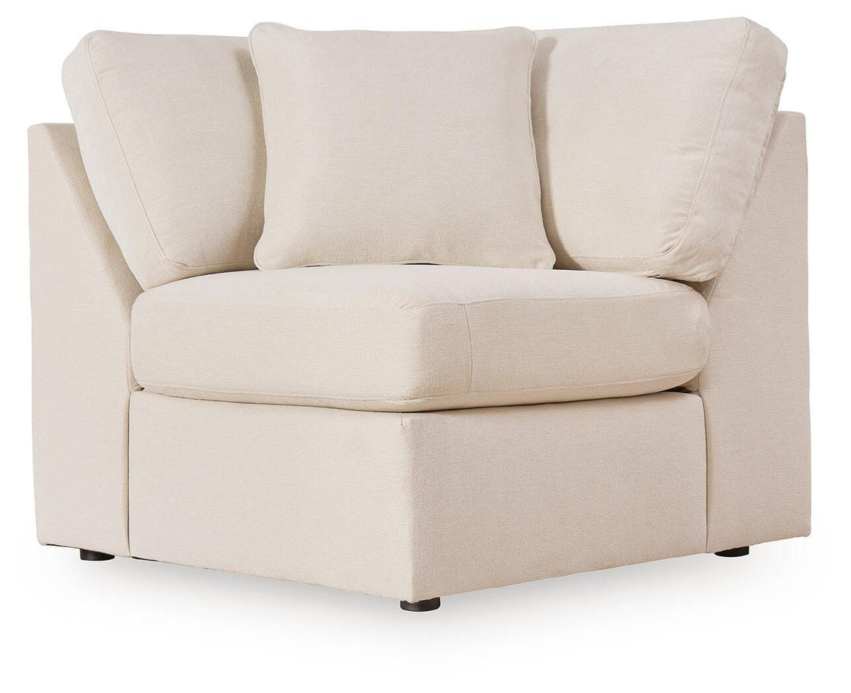 Modmax Oyster 8-Piece Sectional with RAF Storage Chaise and Audio Consoles by Ashley at Eve Furniture