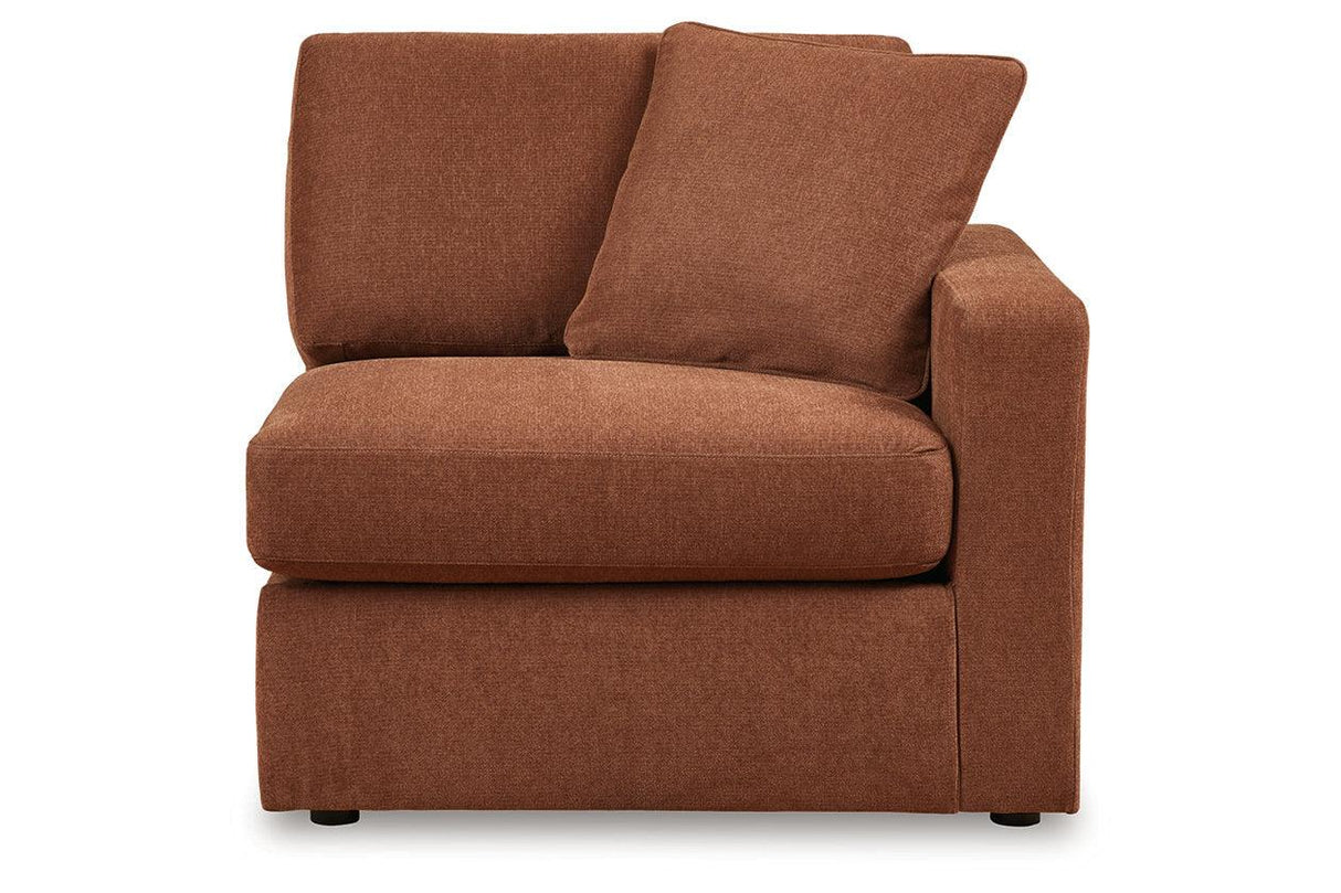 Modmax Spice 5-Piece Sectional and Swivel Glider Recliner by Ashley at Eve Furniture