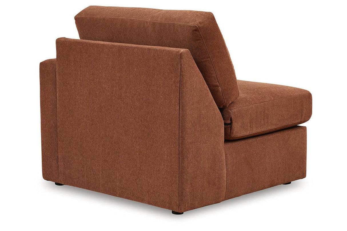Modmax Spice 5-Piece Sectional and Swivel Glider Recliner by Ashley at Eve Furniture