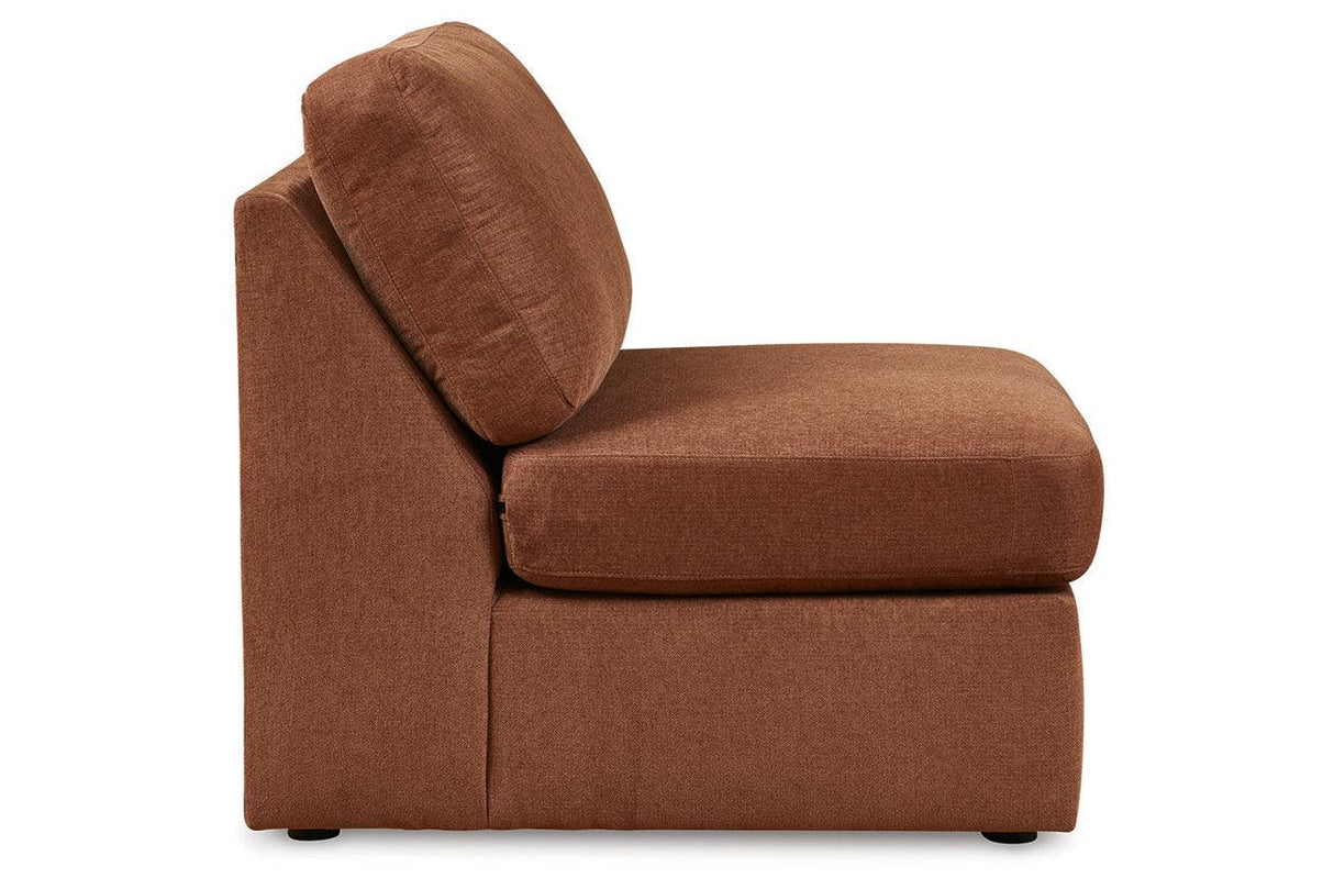 Modmax Spice 5-Piece Sectional and Swivel Glider Recliner by Ashley at Eve Furniture