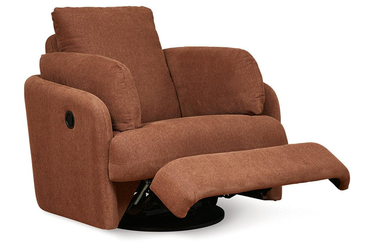 Modmax Spice 6-Piece Sectional and Swivel Glider Recliner by Ashley at Eve Furniture