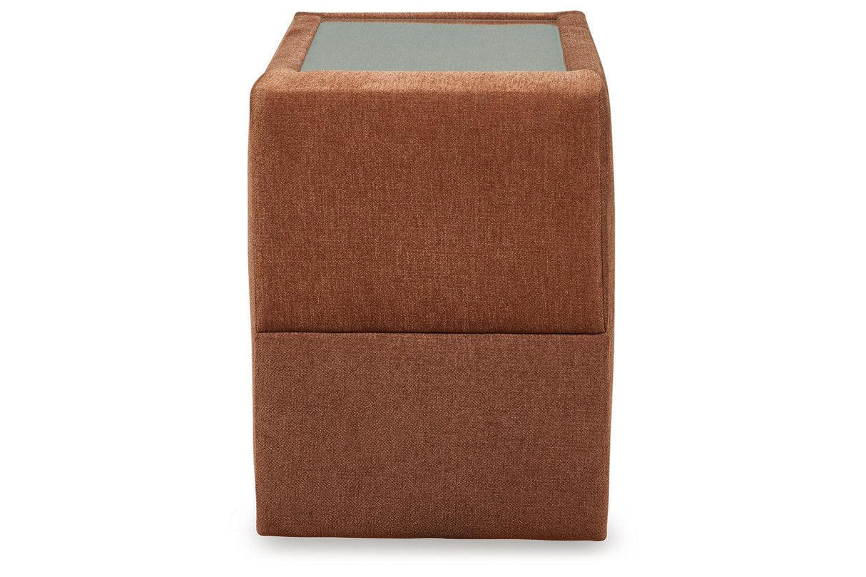 Modmax Spice 6-Piece Sectional and Swivel Glider Recliner by Ashley at Eve Furniture