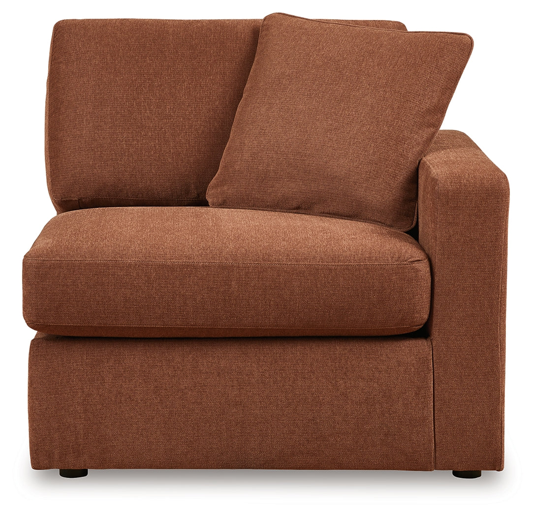 Modmax Spice 7-Piece Sectional and 2 Ottomans by Ashley at Eve Furniture