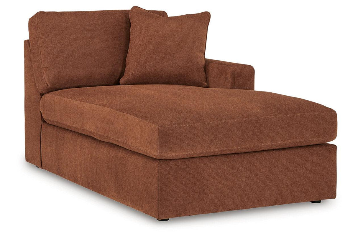 Modmax Spice 8-Piece Sectional with Chaise by Ashley at Eve Furniture