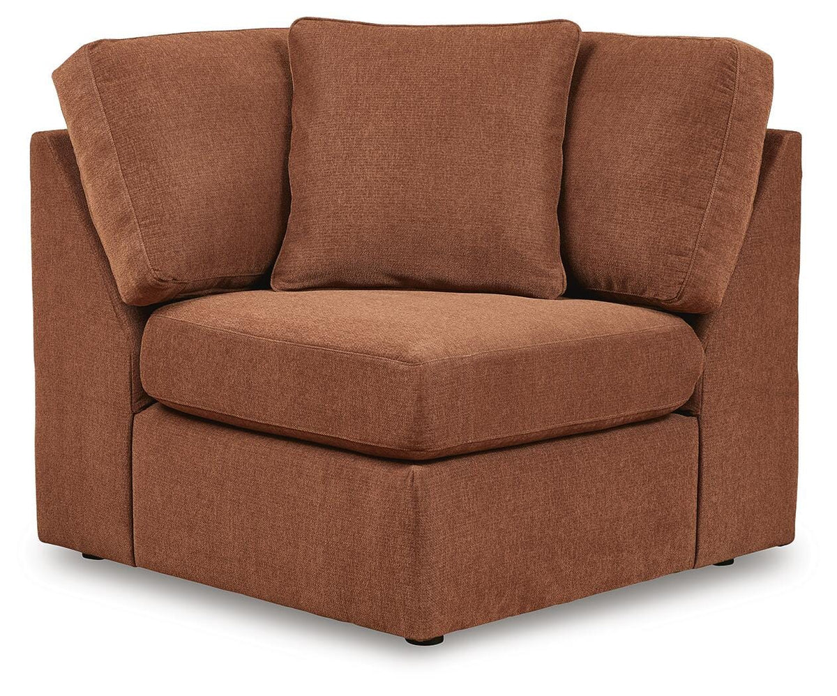 Modmax Spice 8-Piece Sectional with LAF Storage Chaise and Audio Consoles by Ashley at Eve Furniture