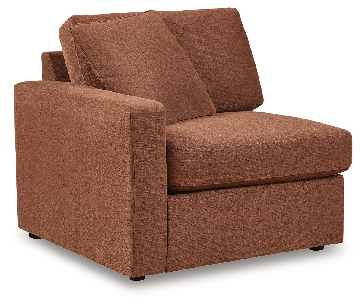 Modmax Spice 8-Piece Sectional with RAF Storage Chaise and Audio Consoles by Ashley at Eve Furniture