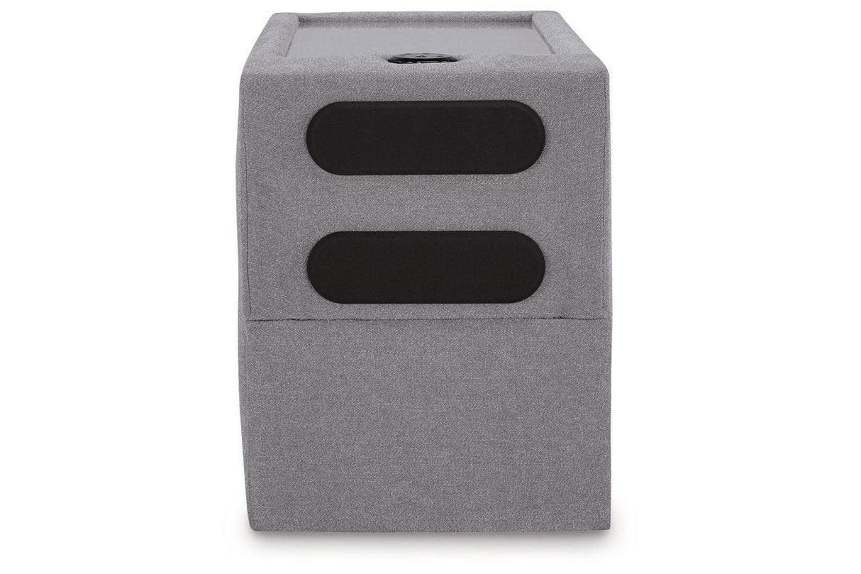 Modmax Granite 3-Piece Performance Fabric Sectional by Ashley at Eve Furniture